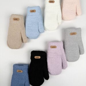 Зимові віскозні рукавички UGG р.7-10 років